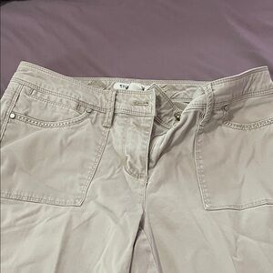 White House Black Market women’s Beige Pants